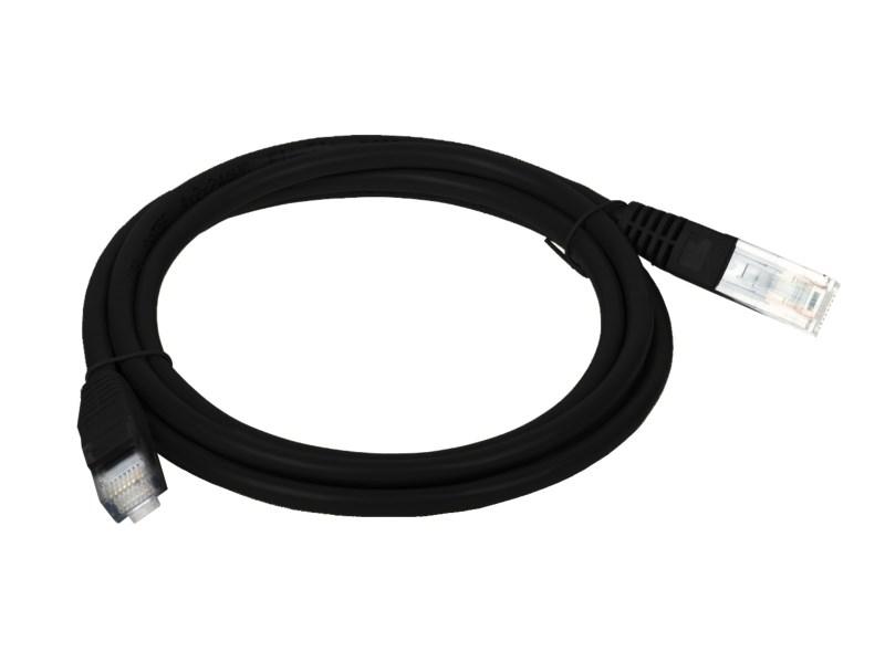 Netværkskabel Cat5e U/UTP 0,5 m - Alantec, sort billede