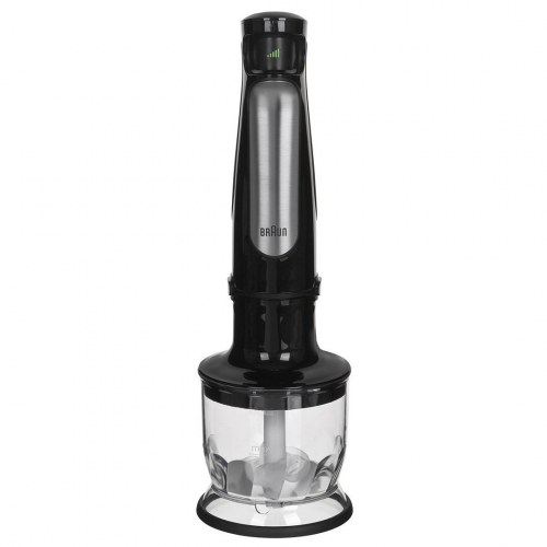 Stavblender Braun MultiQuick 7 MQ 7045X – 1,25 l, 1.000 W, sort/rustfrit stål