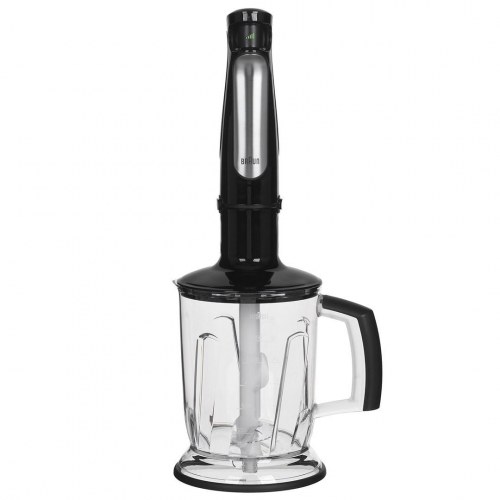 Stavblender Braun MultiQuick 7 MQ 7045X – 1,25 l, 1.000 W, sort/rustfrit stål