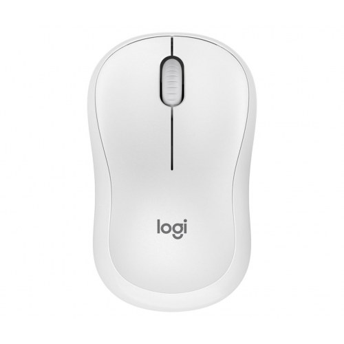 Trådløs mus Logitech – rejse, ambidextrous, RF + Bluetooth, hvid