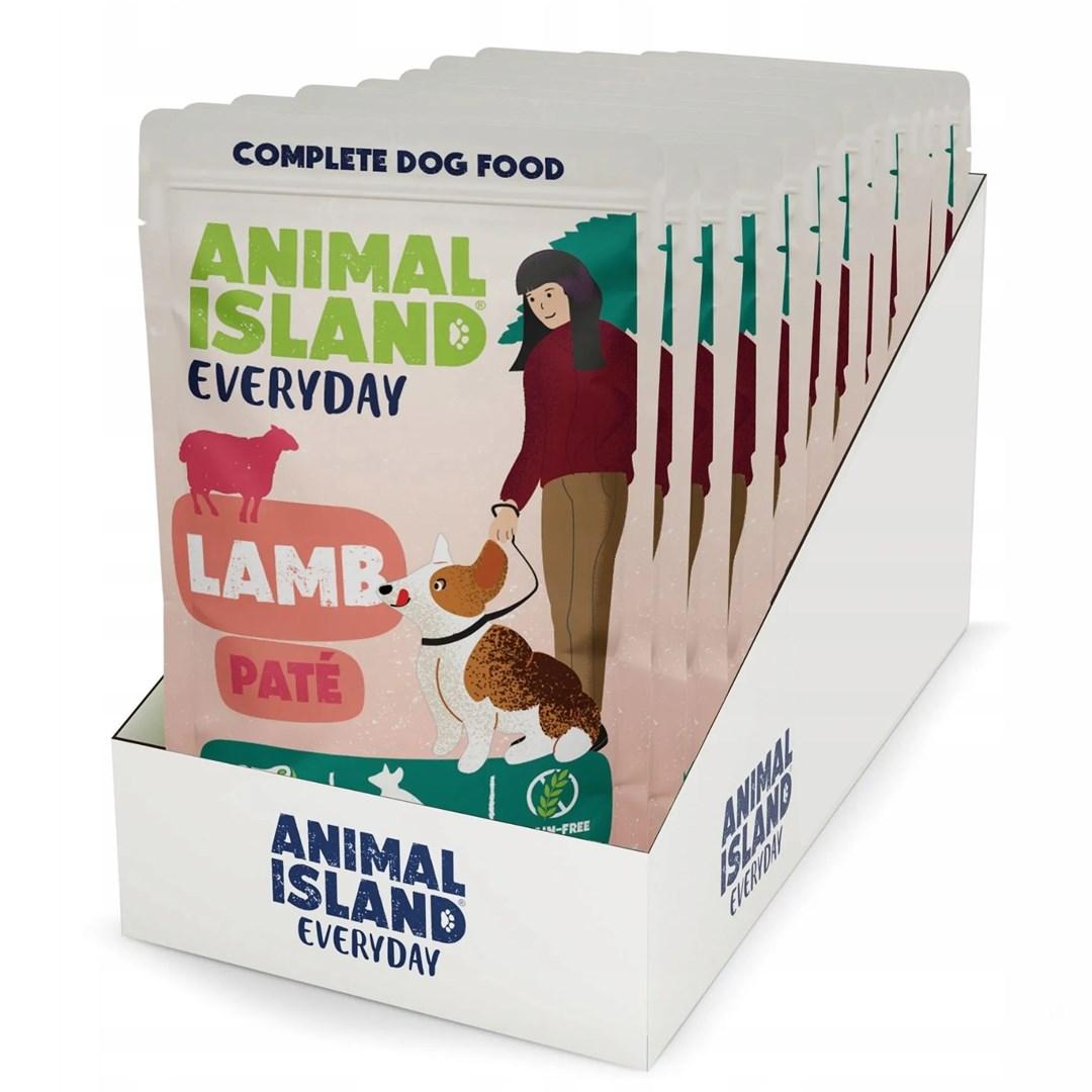 Hundefoder vådfoder lam – ANIMAL ISLAND Everyday 10×150 g