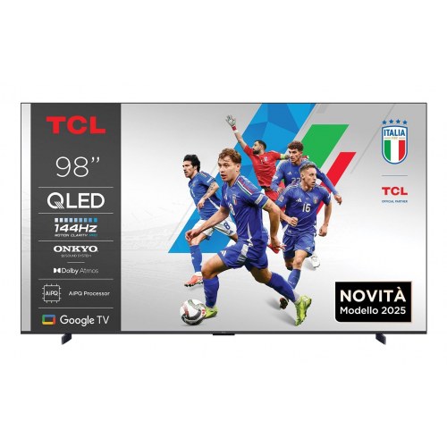 4K QLED TV TCL P89K 98" med Google TV og 144 Hz