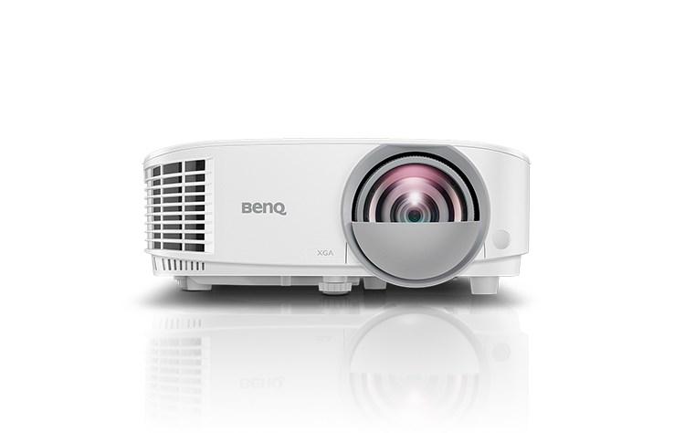 Projektor kort afstand BenQ MX808STH - 3.600 ANSI lumen, DLP, XGA, hvid billede