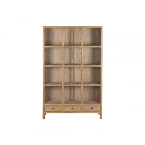 Reol i genbrugstræ - elmetræ