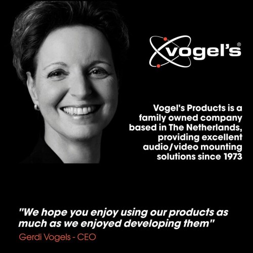 Vægbeslag til TV Vogel's TVM5855, sort, 55"-100"