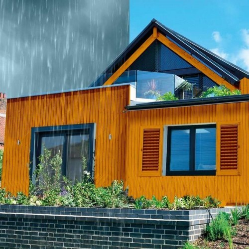 Træbeskyttelse Bondex brun - satin, 5 l