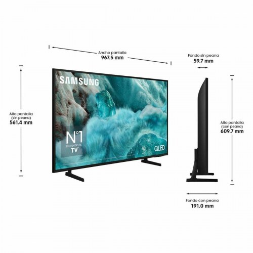 Smart TV Samsung 43" QLED 4K Ultra HD (TQ43Q7F)