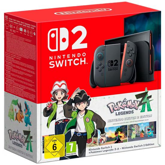 Spillekonsol Nintendo Switch 2 Pokémon Legends Z A 7 9 \" Berøringsskærm 256 Gb Wifi Sort