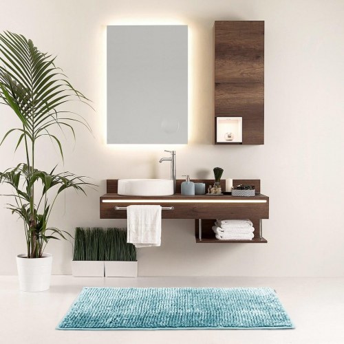 Bademåtte turkis 70×120 cm - Restilo Bati
