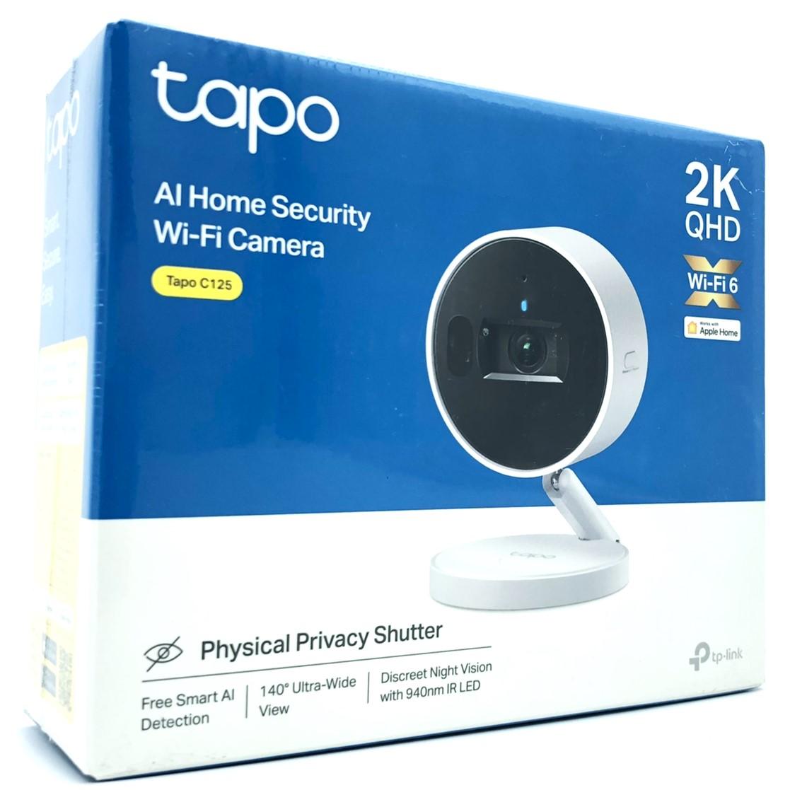Overvågningskamera indendørs TP-Link Tapo C125 2K QHD, Wi‑Fi 6, 140° billede