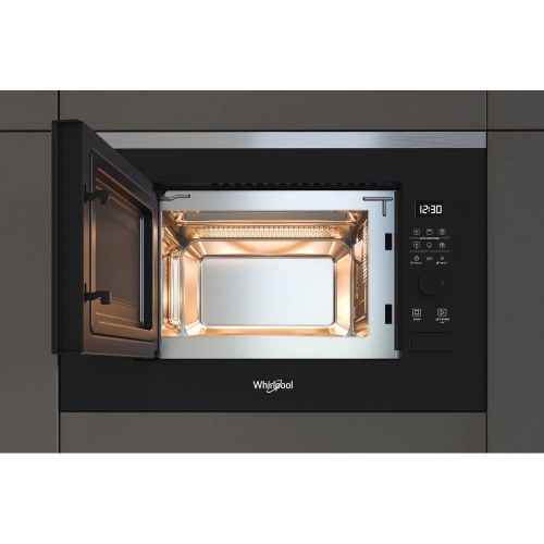 Mikrobølgeovn indbygning Whirlpool WMF200G - kombi, 20 l, 800 W, sort