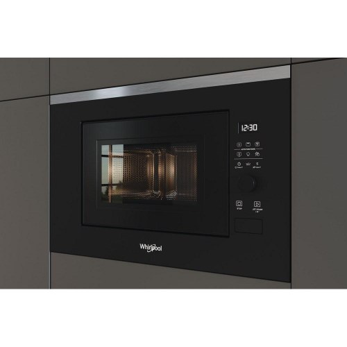 Mikrobølgeovn indbygning Whirlpool WMF200G - kombi, 20 l, 800 W, sort