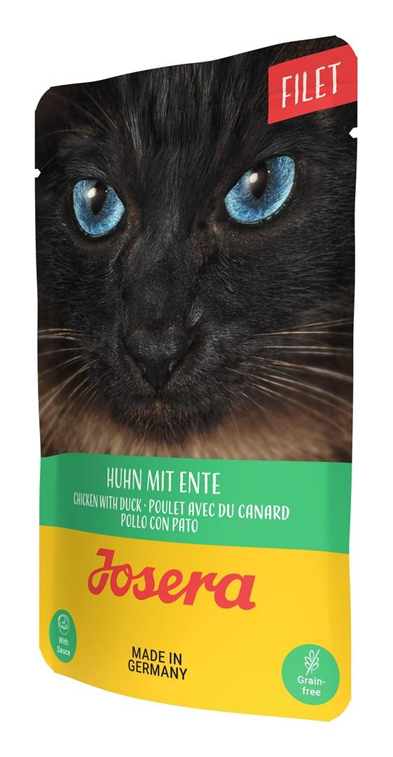 Vådfoder til kat - JOSERA Fillet kylling med and, 70 g