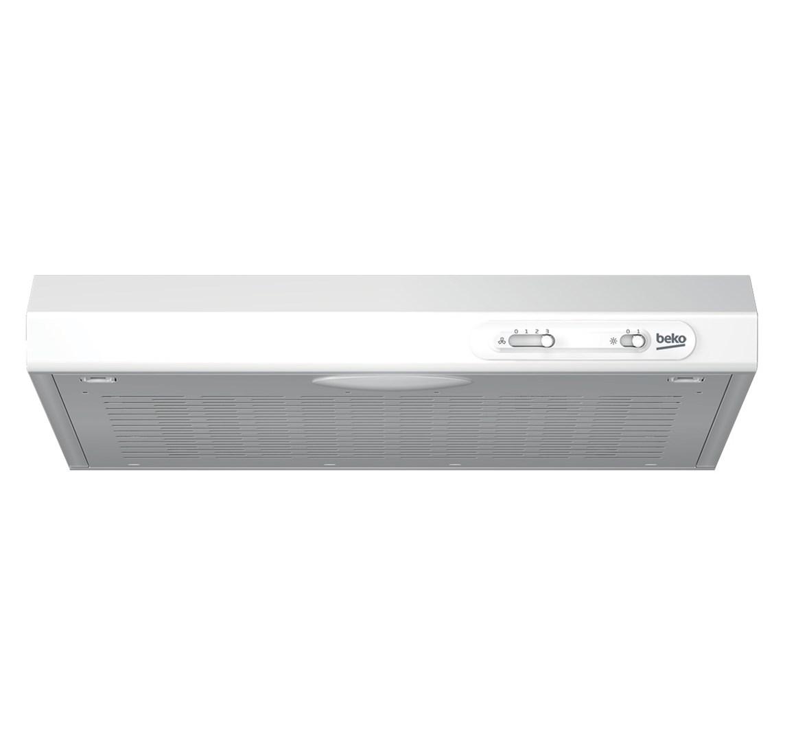 Beko CFB 5310 W - Hætte - standard - bredde: 50 cm - dybde: 47 cm - udtrækning og recirkulation (-)