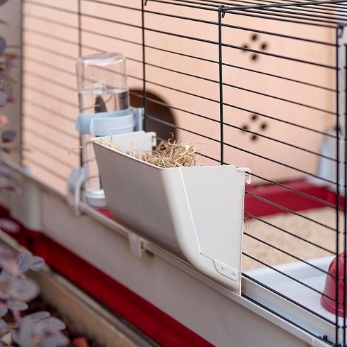 Kaninbur FERPLAST Krolik 140 Plus – sammenklappeligt bur med hus