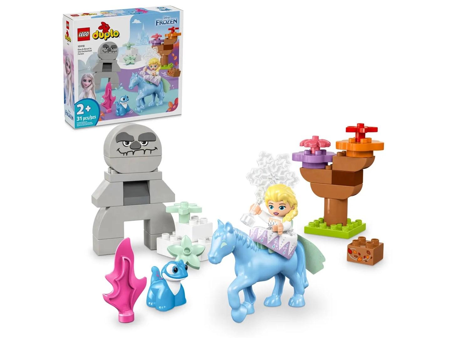 LEGO DUPLO Disney Frost 10418 – Elsa & Bruni i Den Fortryllede Skov
