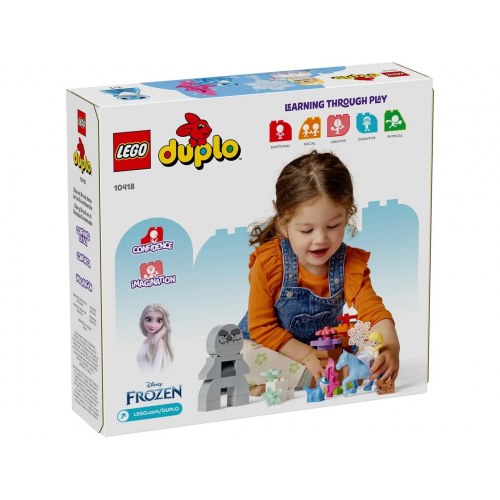 LEGO DUPLO Disney Frost 10418 – Elsa & Bruni i Den Fortryllede Skov