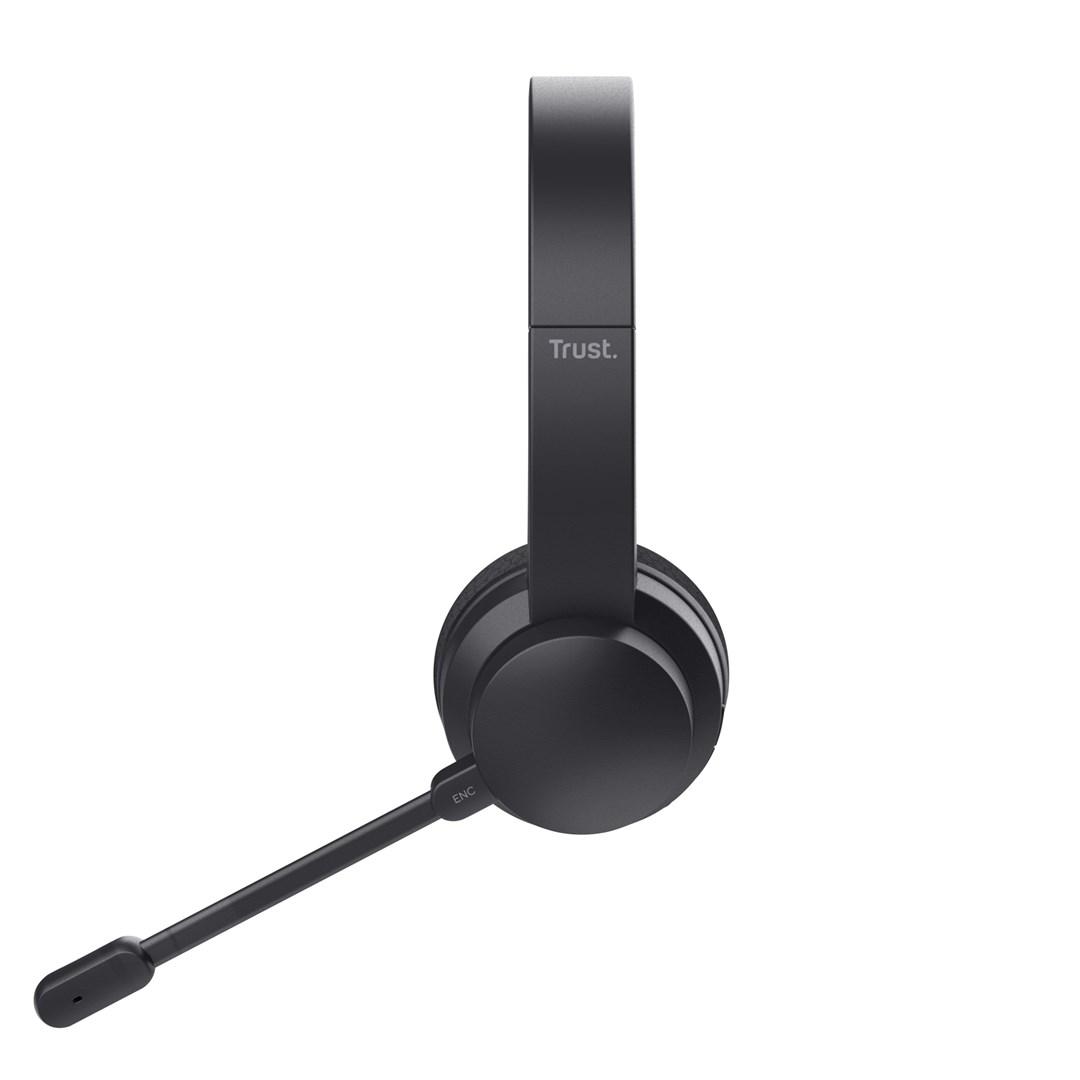 Headset Trust Ayda Wireless ENC - sort