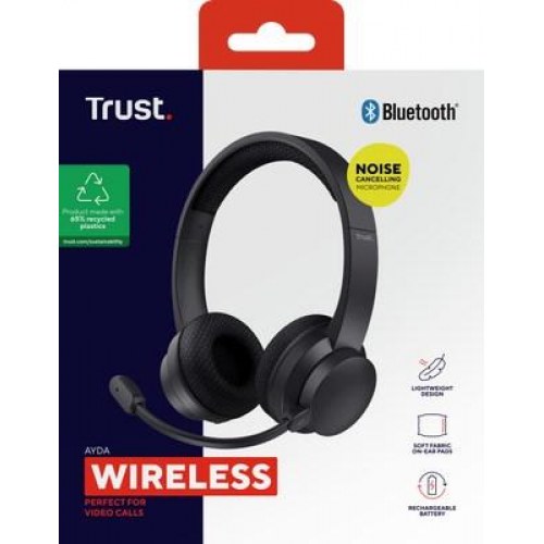 Headset Trust Ayda Wireless ENC - sort