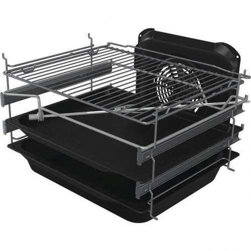 Gaskomfur med el-ovn – Gorenje GKS5C71XF, 50 cm, sølv