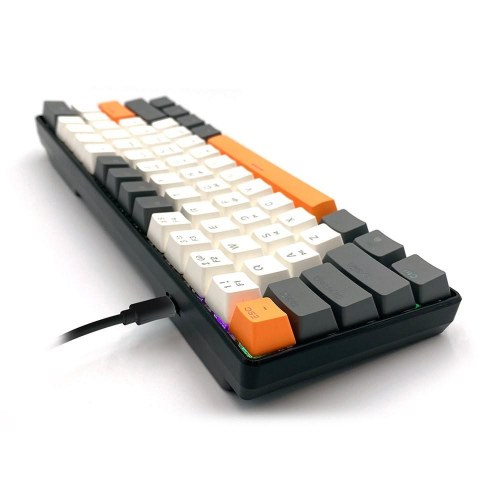 Mekanisk gamingtastatur 60% Media‑Tech MT1258 – CHERRY MX Red, RGB