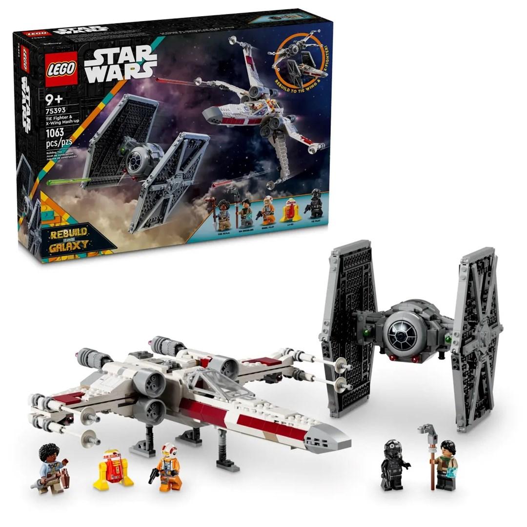 LEGO Star Wars 75393 TIE Fighter & X-wing mash-up byggesæt (9+)