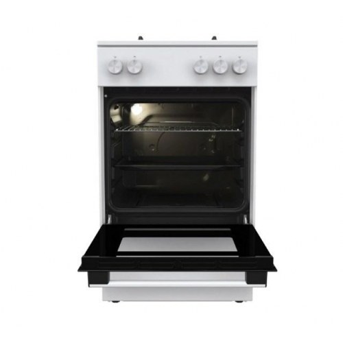 Gas-komfur med ovn 50 cm - Gorenje GG5A10WFFM, hvid