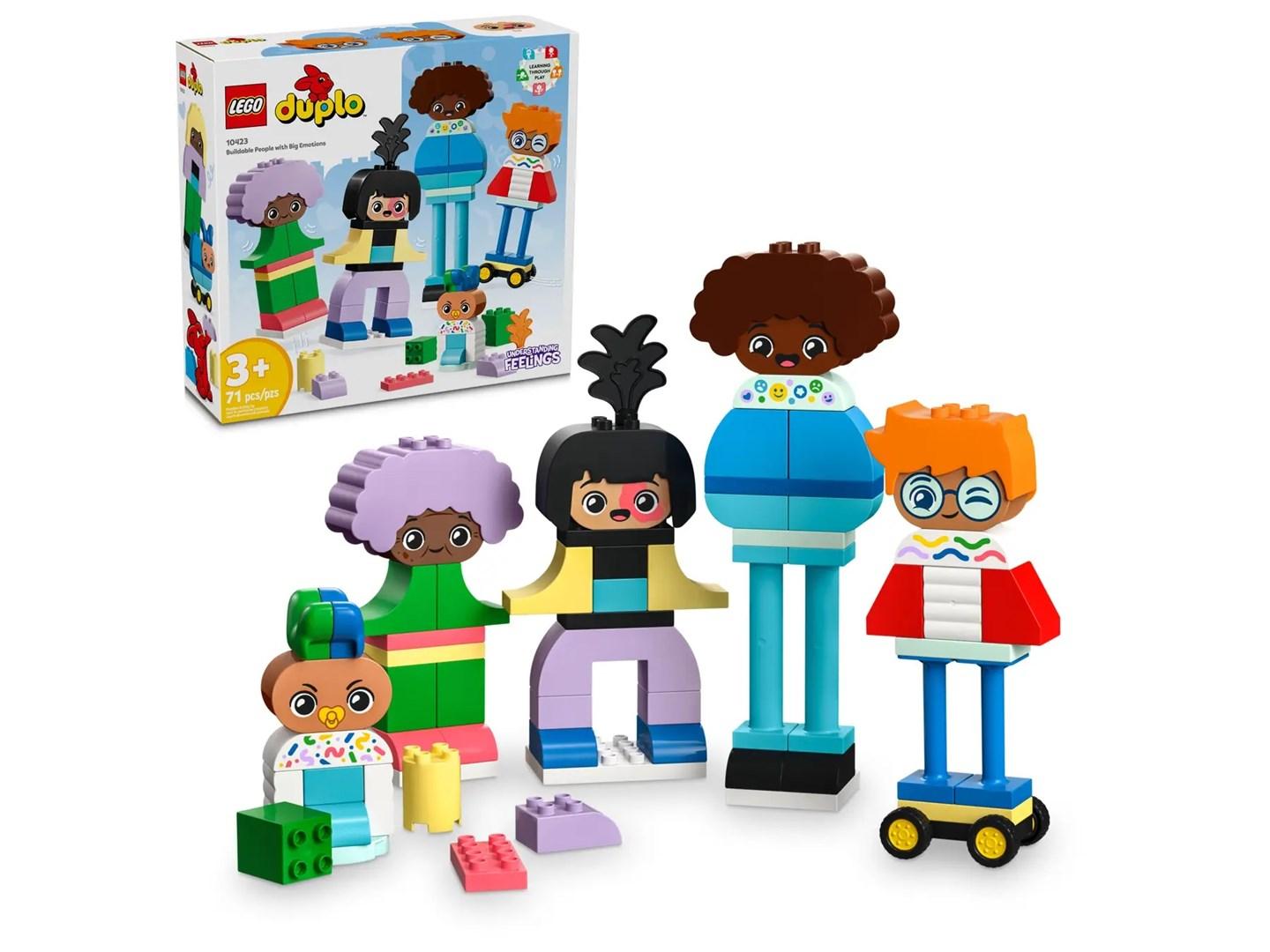 LEGO DUPLO byg-selv-figurer – store følelser (10423)