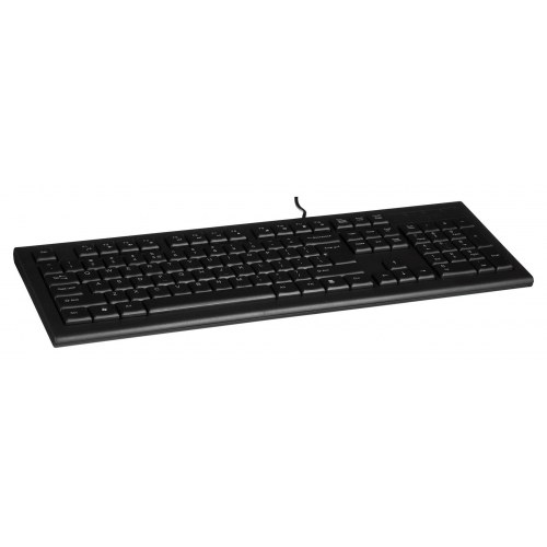 Tastatur med kabel A4Tech KR-85 - fuld størrelse, USB, sort (US QWERTY)