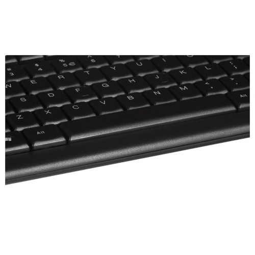 Tastatur med kabel A4Tech KR-85 - fuld størrelse, USB, sort (US QWERTY)