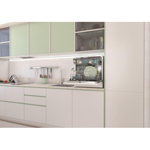 Bordopvaskemaskine Candy RapidÓ CP 8F9FFW – 8 kuverter, hvid