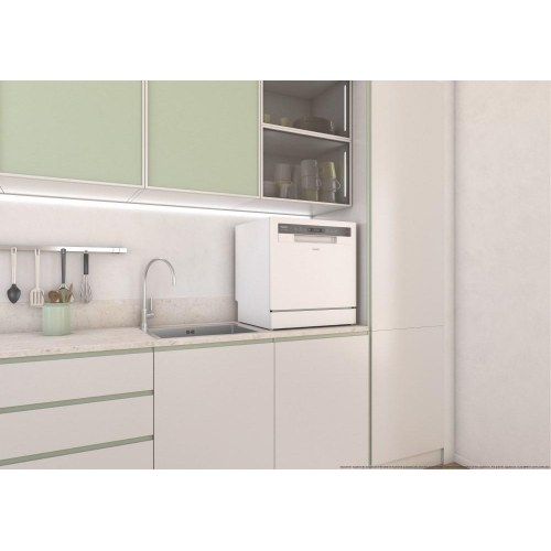 Bordopvaskemaskine Candy RapidÓ CP 8F9FFW – 8 kuverter, hvid