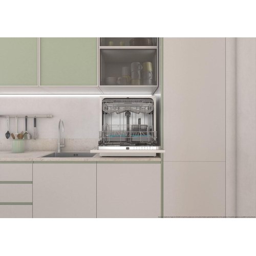 Bordopvaskemaskine Candy RapidÓ CP 8F9FFW – 8 kuverter, hvid