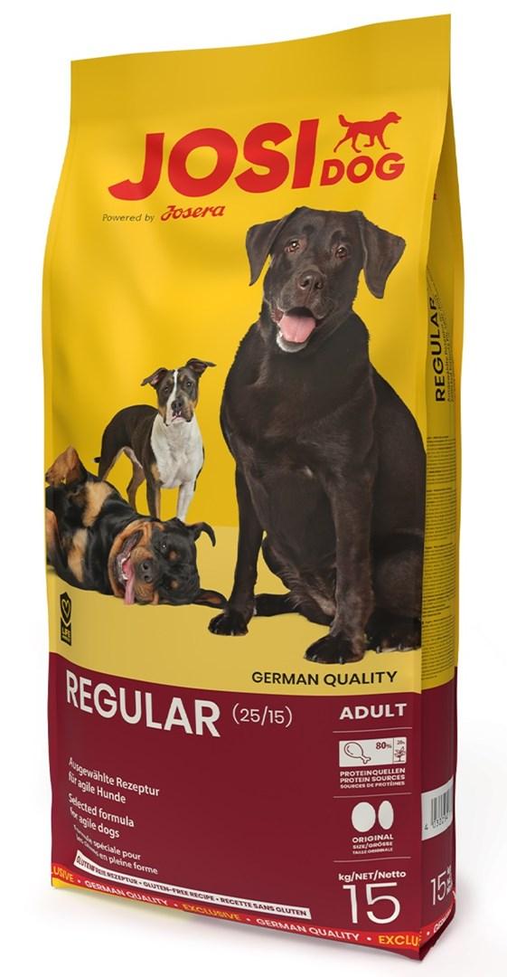 Hundefoder tørfoder JOSERA JosiDog Regular 15 kg