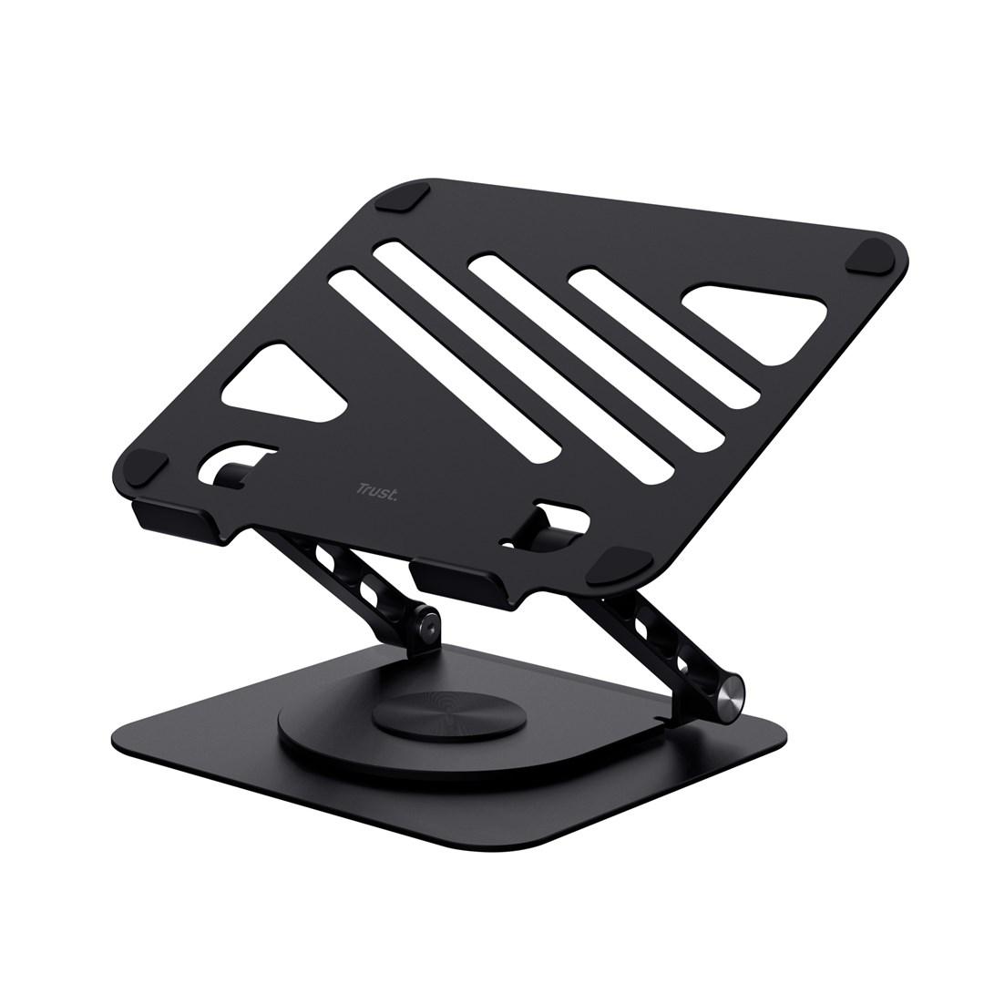 Laptop stander Trust Zeff Metal, 16" - sort billede