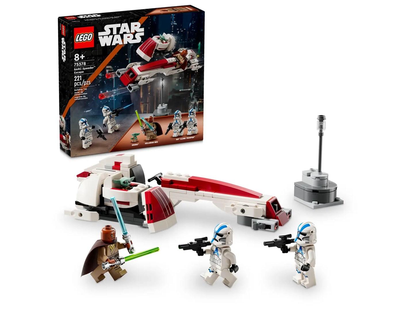 LEGO Star Wars 75378 BARC Speeder Escape byggesæt (221 dele)