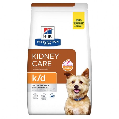 Hundefoder tørfoder Hill's Prescription Diet k/d – 12 kg, kylling