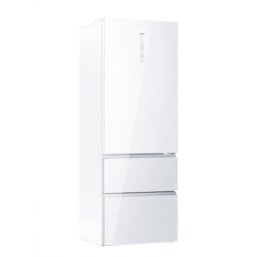 Køleskab fritstående Haier HTW7720DNGW 483 l - hvid