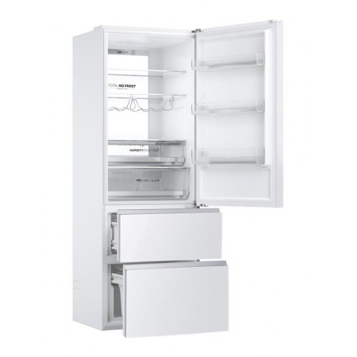 Køleskab fritstående Haier HTW7720DNGW 483 l - hvid
