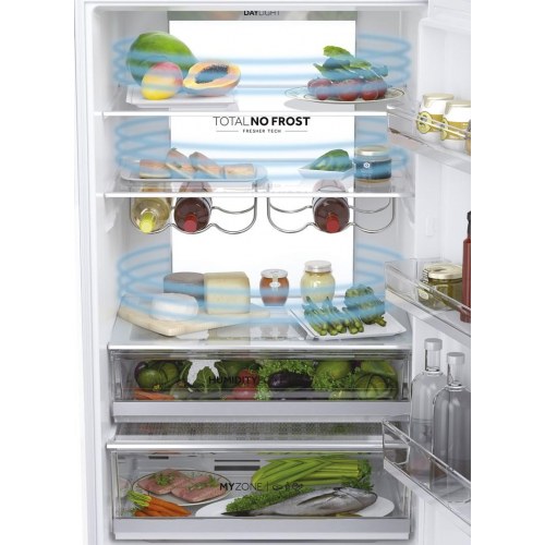 Køleskab fritstående Haier HTW7720DNGW 483 l - hvid