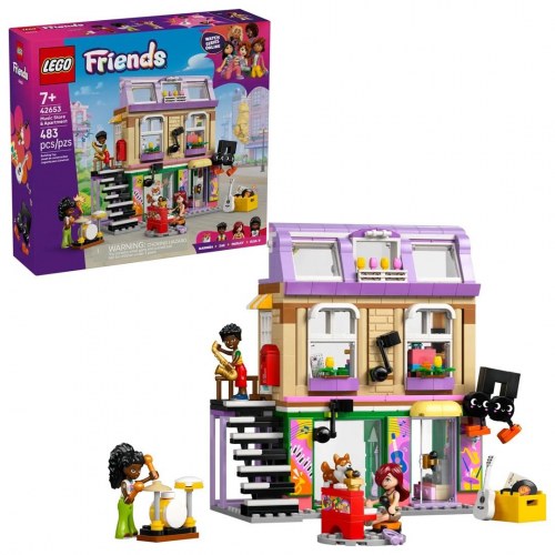 LEGO Friends Musikbutik og Lejlighed 42653
