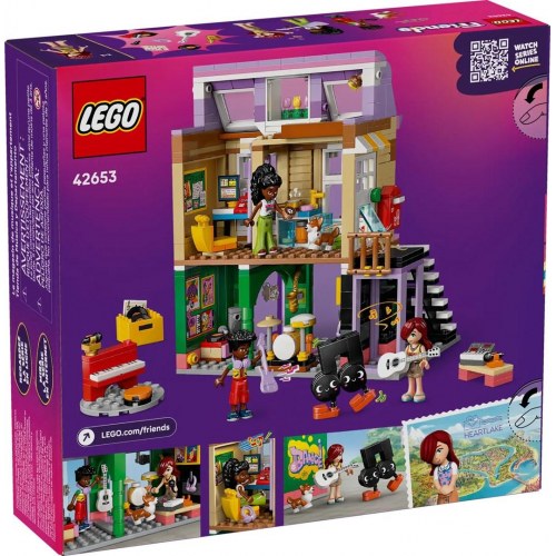 LEGO Friends Musikbutik og Lejlighed 42653