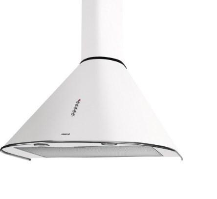 Emhætte væghængt Akpo WK-4 Dandys Eco 50 - hvid, 50 cm