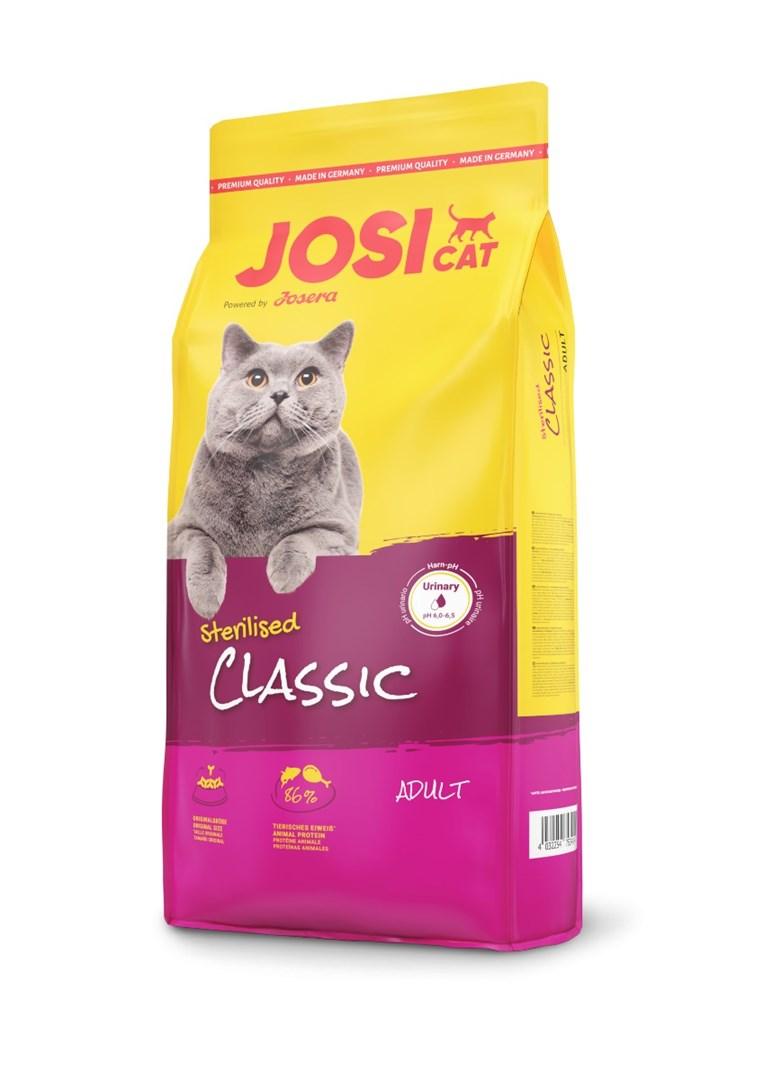 Kattemad tørfoder JOSERA JosiCat Sterilised Classic 10 kg billede