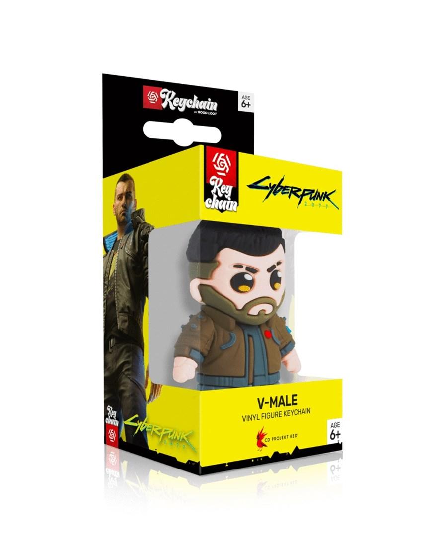 Nøglering Good Loot Cyberpunk 2077 - V (mand) 3D billede