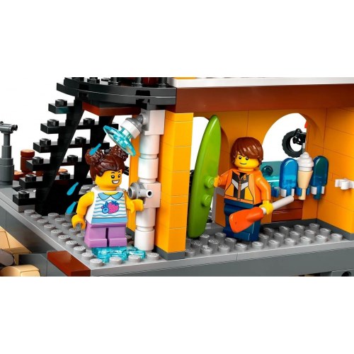 LEGO City 60422 Havneområde med fragtskib