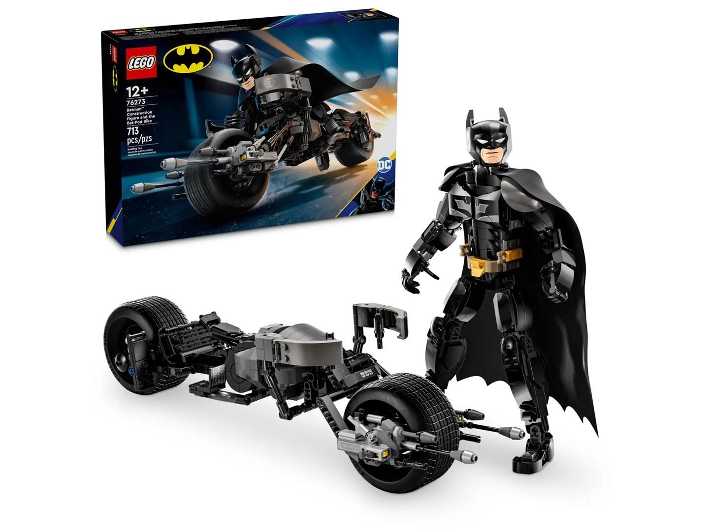 LEGO Batman – Batman figursæt og Bat-Pod motorcykel (76273)