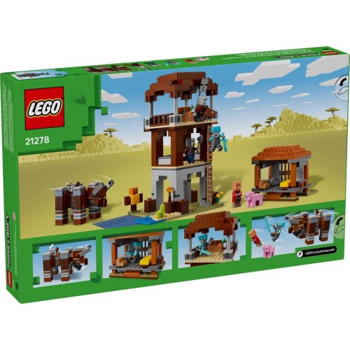 LEGO Minecraft 21278 Plyndrerforpost og Ravager