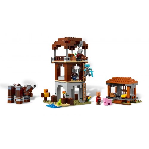 LEGO Minecraft 21278 Plyndrerforpost og Ravager