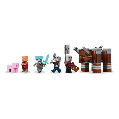 LEGO Minecraft 21278 Plyndrerforpost og Ravager